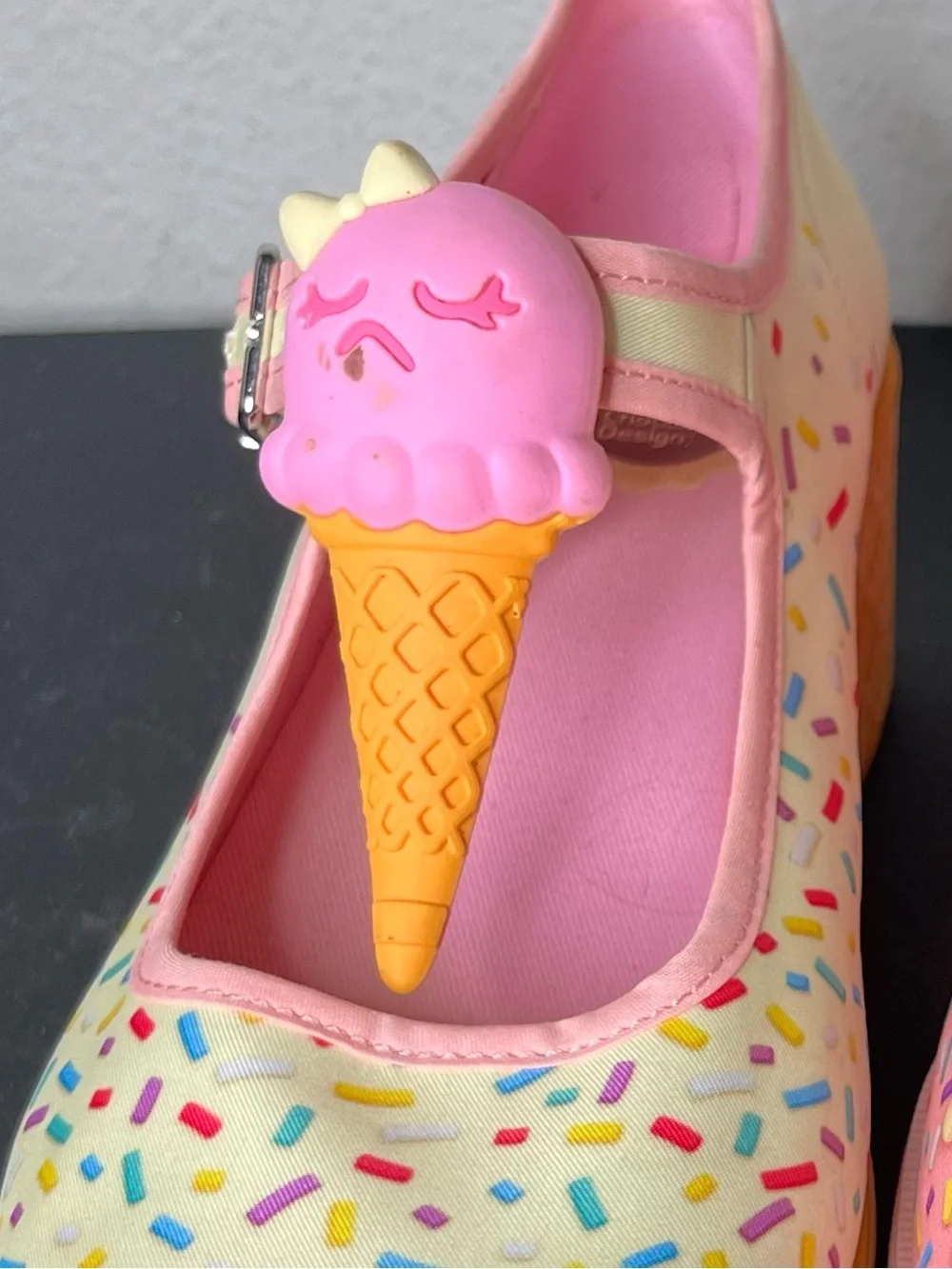 Hot Chocolate Designs Ice Cream I Melt For You Platform Mary Janes Kawaii Kitsch